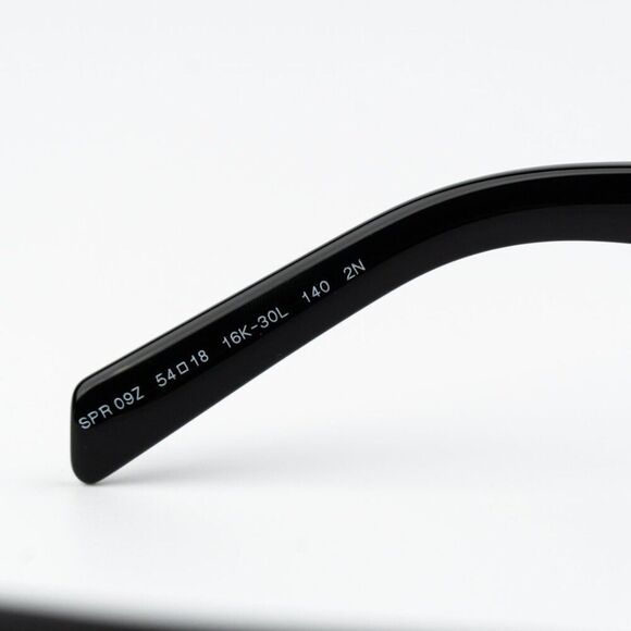 NEW Prada PR09ZS 16K30L Black Pink Unisex Rectangle Sunglasses PR 09ZS - Picture 8 of 10